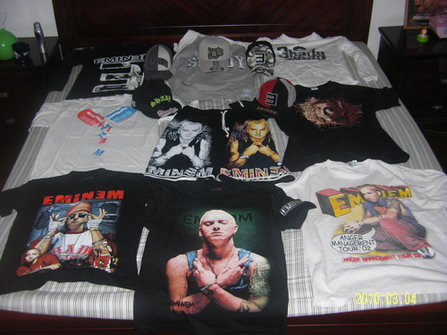  My Em tshirts and 锦标 collection back then! :)))