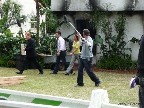  On The Set of “CSI: Miami” from 5th March