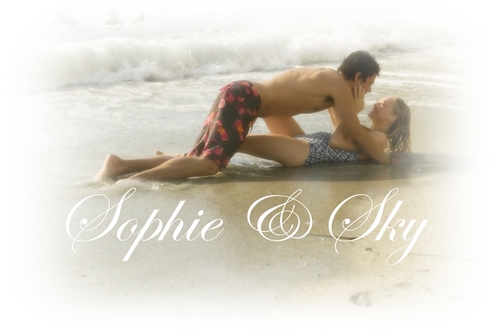  Sky and Sophie on the bờ biển, bãi biển - Lay all your tình yêu on me