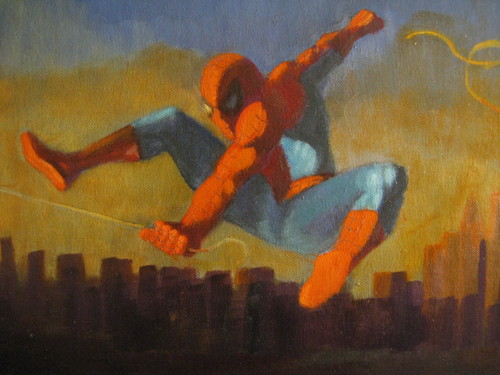 Spider-Man Swinging Home