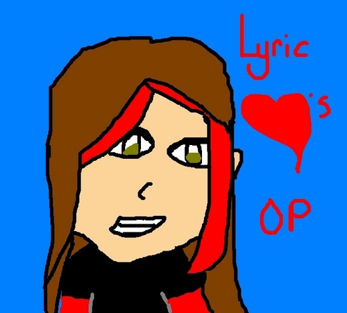  This is what i really look like in real life but a cartoon~! ^^