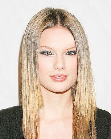 Taylor with straight hair