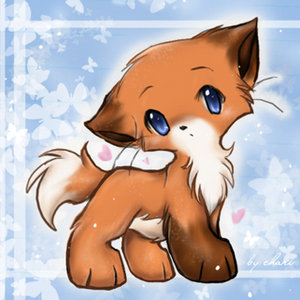  cute baby vos, fox