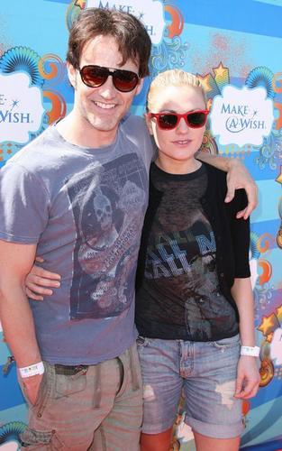 Anna Paquin and Stephen Moyer at the Make-A-Wish Foundation Fun Day (March 14)