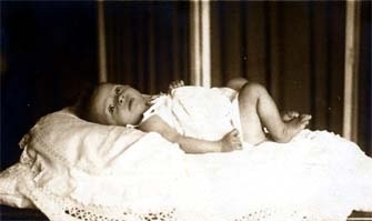 Audrey as an Infant