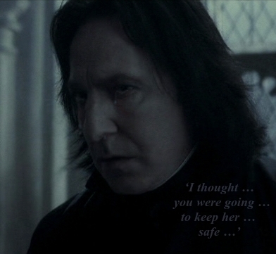  Crying Snape with Quote
