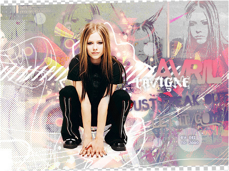  Cute Avril ファン art!