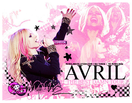  Cute Avril 粉丝 art!