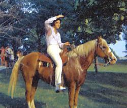  Elvis On His Horse "Rising Sun"