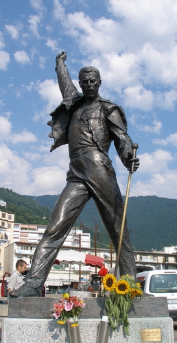 Freddy Mercury Statue  Montreux (Switzerland)