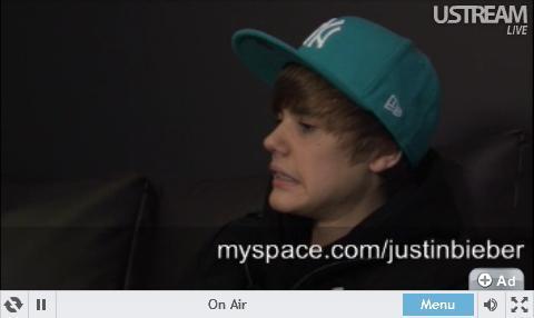  J.Bieber live at chat