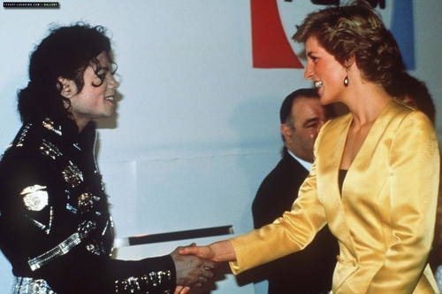  MJ and princess Diana