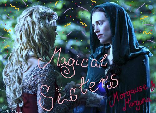  Morgause&Morgana Magical Sisters