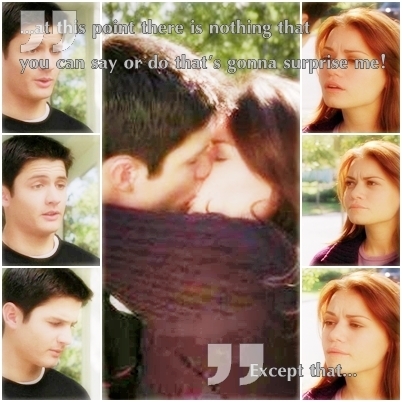  Naley's first Ciuman