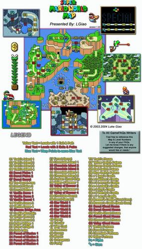  SMW map and info.