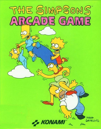  Simpsons Arcade Game Cover