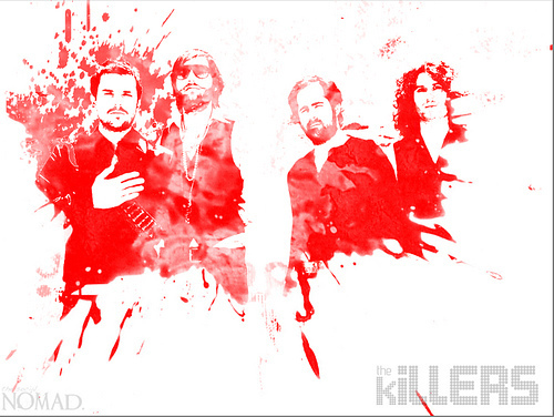 The Killers red splatter