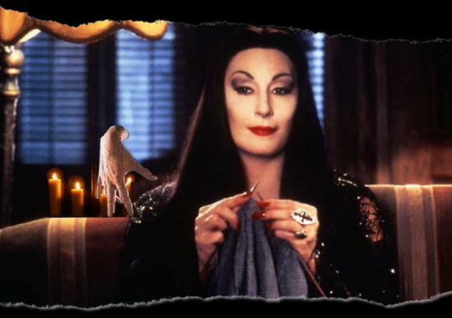  Thing and Morticia
