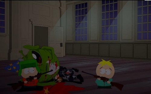  butters and kyle killed a wizard alien