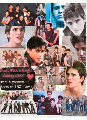  the outsiders collage
