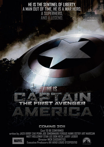  Captain America Poster (Fan art)
