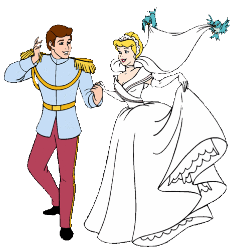  Sinderella and Prince Charming
