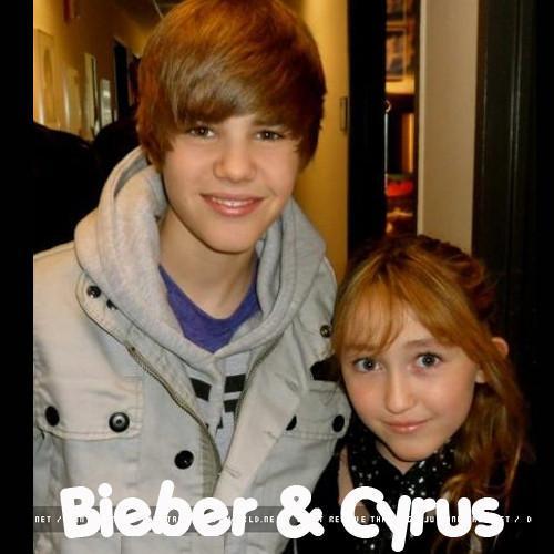  J.Bieber and Noah Cyrus