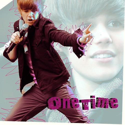  J.Bieber one time