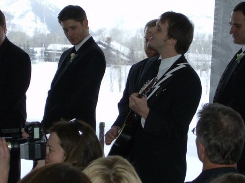  Jensen at Jared's wedding