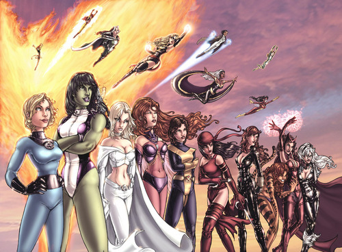  Marvel Super Heroines
