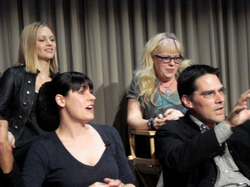  Paget and CM cast@Paley Center, 2008