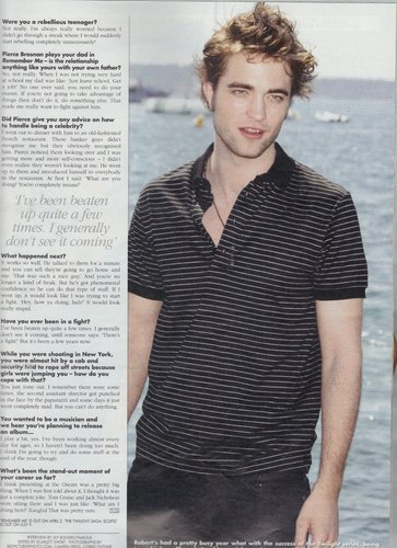  Robert Pattinson "The Confused Romantic"