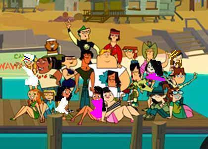  TOTAL DRAMA Fanpop GROUP PIC 4(yea it sux but Эй,
 I tried)