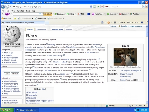  The Skilene "Wikipedia" Page