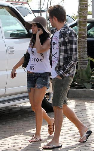  Zac Efron and Vanessa Hudgens out in Malibu (March 24)