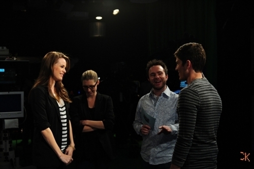danielle on Attack of the Show – Behind the Scenes