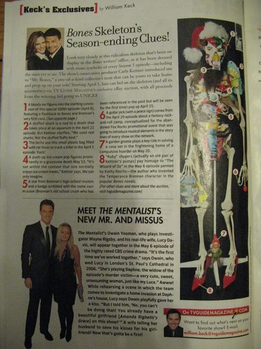  Bones in TV Guide
