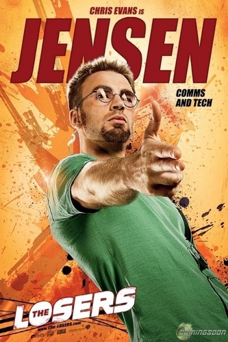  Chris Evans - The Losers Poster