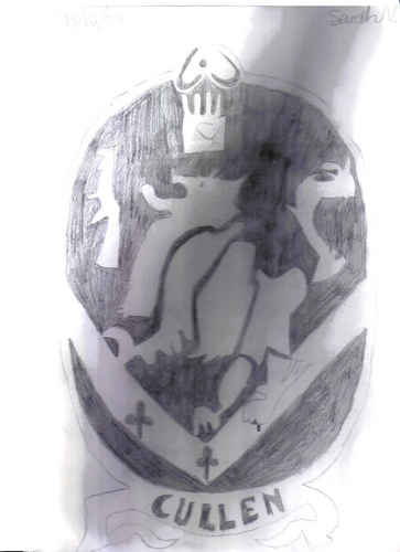 Cullen Crest Tattoo On Lower Back