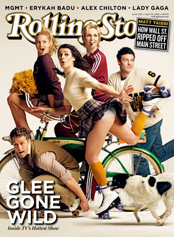  Glee Cover 'Rolling Stone' Magazine (April 2010)