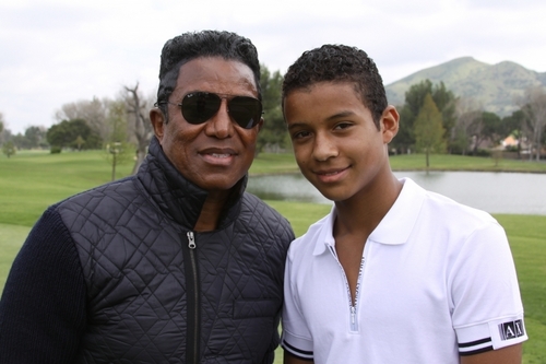  Jaafar Jackson and Dad