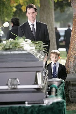  Jack & Hotch at Haley's Funeral