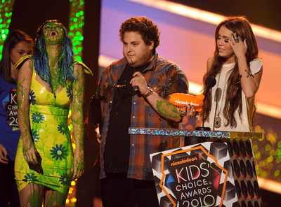 Miley @ 2010 Kid's Choice Awards