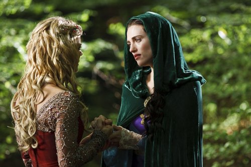  Morgana and Morgause plot evil in 2.12