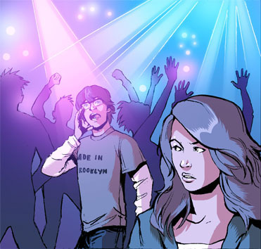 Preview Panel From The Mortal Instruments Comic