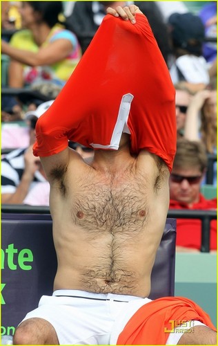  Roger Federer at the Sony Ericsson Open 2010 テニス tournament in Miami
