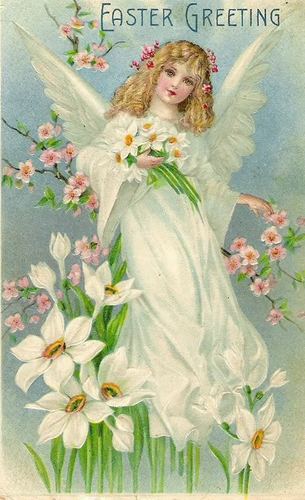  Victorian Easter Angel