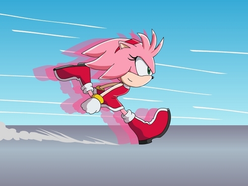  Amy Sonic Speed