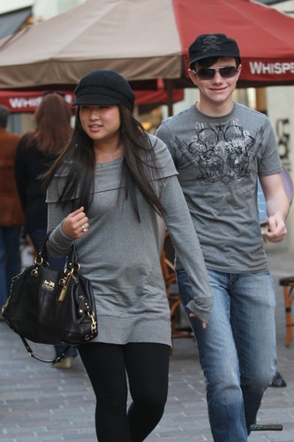  Chris and Jenna @ The Grove in Hollywood, CA.