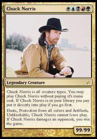  Chuck Norris Card